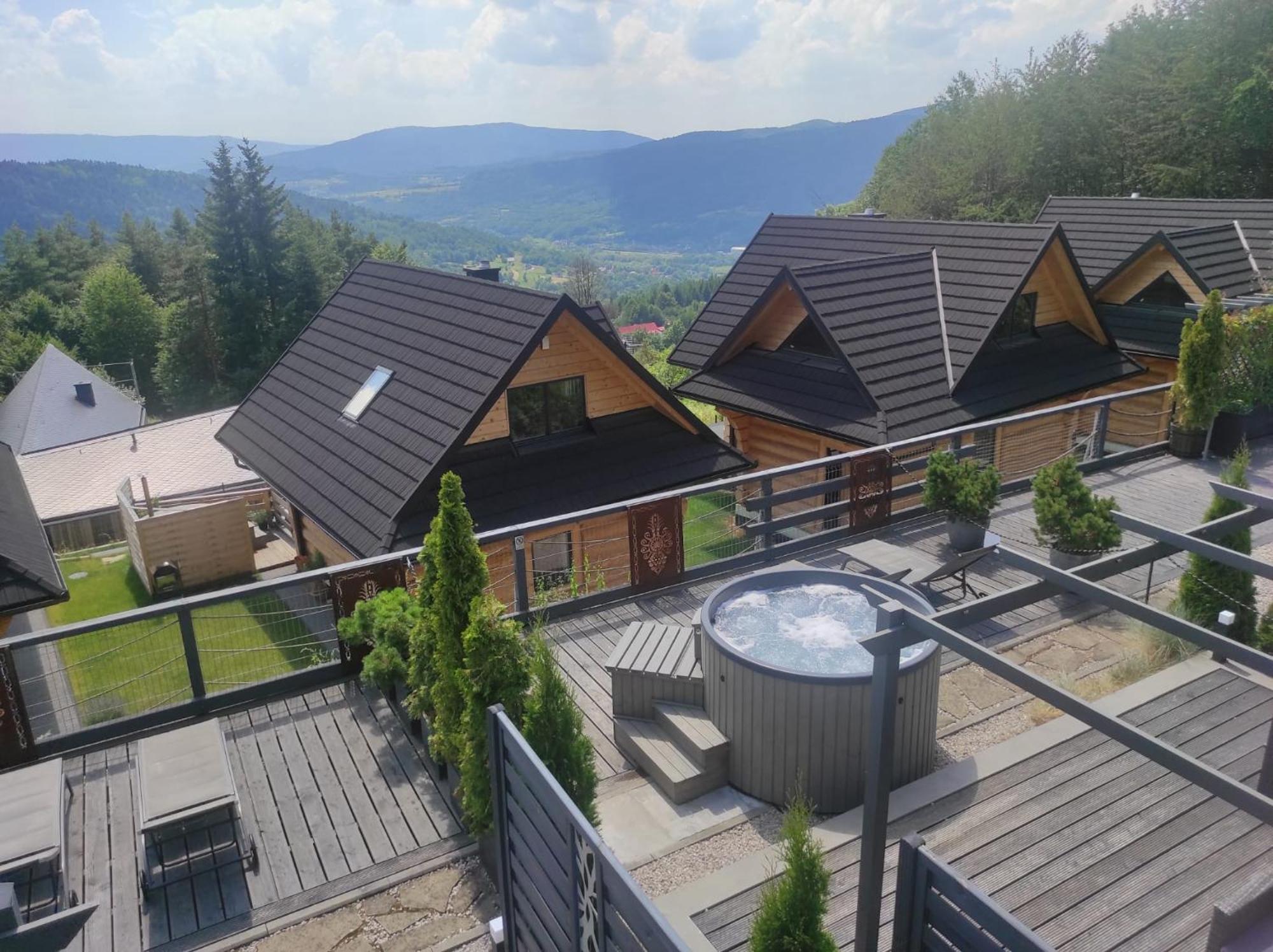 Sloneczny Chelm - Apartamenty W Gorach, Prywatna Sauna Jacuzzi Balia W Cenie, Spa, Grill, Stok Narciarski Myslenice, Sciezki Rowerowe, Rzeka Raba, Widok Na Tatry Luaran gambar