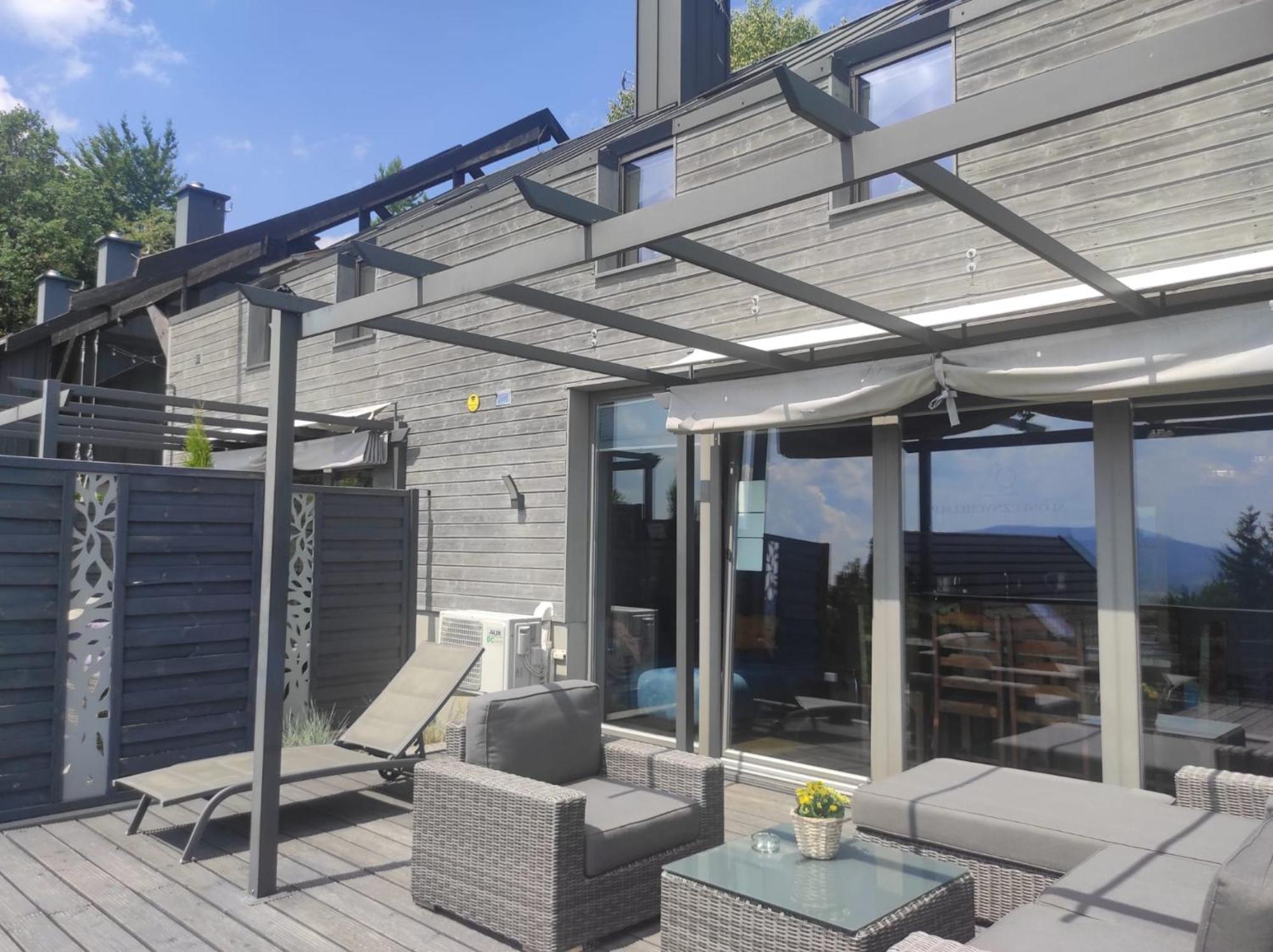 Sloneczny Chelm - Apartamenty W Gorach, Prywatna Sauna Jacuzzi Balia W Cenie, Spa, Grill, Stok Narciarski Myslenice, Sciezki Rowerowe, Rzeka Raba, Widok Na Tatry Luaran gambar